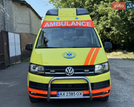 Желтый Фольксваген Transporter, объемом двигателя 1.97 л и пробегом 320 тыс. км за 27500 $, фото 1 на Automoto.ua