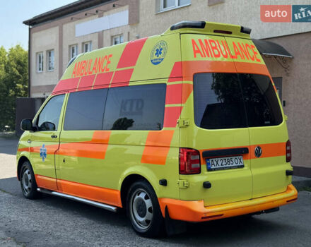 Желтый Фольксваген Transporter, объемом двигателя 1.97 л и пробегом 320 тыс. км за 27500 $, фото 4 на Automoto.ua