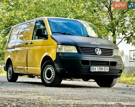 Желтый Фольксваген Transporter, объемом двигателя 2 л и пробегом 294 тыс. км за 6800 $, фото 4 на Automoto.ua