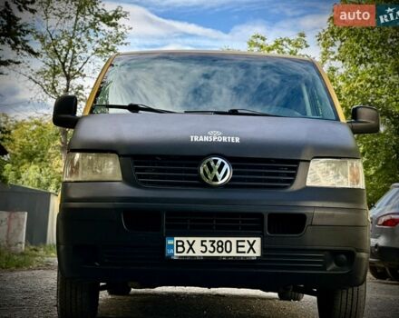 Желтый Фольксваген Transporter, объемом двигателя 2 л и пробегом 294 тыс. км за 6800 $, фото 21 на Automoto.ua