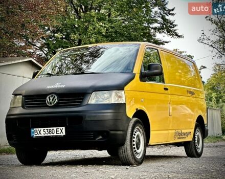 Желтый Фольксваген Transporter, объемом двигателя 2 л и пробегом 294 тыс. км за 6800 $, фото 2 на Automoto.ua