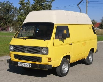 Желтый Фольксваген Transporter, объемом двигателя 1.6 л и пробегом 584 тыс. км за 1500 $, фото 7 на Automoto.ua