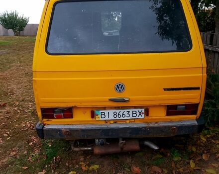 Желтый Фольксваген Transporter, объемом двигателя 1.7 л и пробегом 0 тыс. км за 1550 $, фото 1 на Automoto.ua