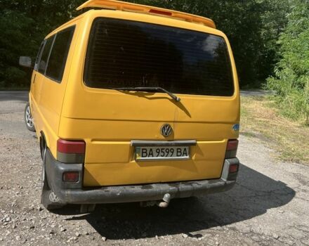 Желтый Фольксваген Transporter, объемом двигателя 1.9 л и пробегом 348 тыс. км за 3500 $, фото 2 на Automoto.ua