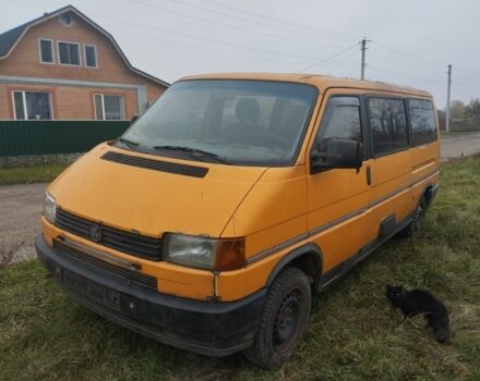 Жовтий Фольксваген Transporter, об'ємом двигуна 1.9 л та пробігом 300 тис. км за 1600 $, фото 2 на Automoto.ua
