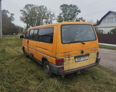 Жовтий Фольксваген Transporter, об'ємом двигуна 1.9 л та пробігом 300 тис. км за 1600 $, фото 3 на Automoto.ua