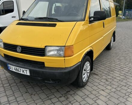 Жовтий Фольксваген Transporter, об'ємом двигуна 1.9 л та пробігом 320 тис. км за 4000 $, фото 1 на Automoto.ua
