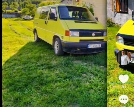 Желтый Фольксваген Transporter, объемом двигателя 1.9 л и пробегом 400 тыс. км за 4100 $, фото 2 на Automoto.ua