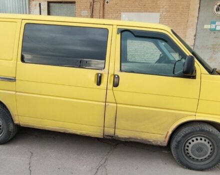 Желтый Фольксваген Transporter, объемом двигателя 2.5 л и пробегом 450 тыс. км за 5000 $, фото 2 на Automoto.ua