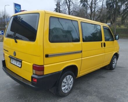Желтый Фольксваген Transporter, объемом двигателя 1.9 л и пробегом 340 тыс. км за 6150 $, фото 4 на Automoto.ua