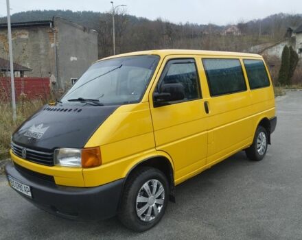 Желтый Фольксваген Transporter, объемом двигателя 1.9 л и пробегом 340 тыс. км за 6150 $, фото 1 на Automoto.ua