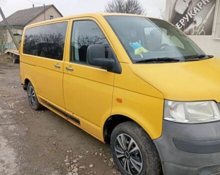 Желтый Фольксваген Transporter, объемом двигателя 1.9 л и пробегом 480 тыс. км за 5500 $, фото 2 на Automoto.ua