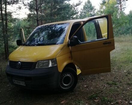 Жовтий Фольксваген Transporter, об'ємом двигуна 1.9 л та пробігом 220 тис. км за 6700 $, фото 9 на Automoto.ua