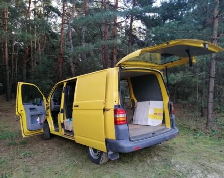 Жовтий Фольксваген Transporter, об'ємом двигуна 1.9 л та пробігом 220 тис. км за 6700 $, фото 10 на Automoto.ua