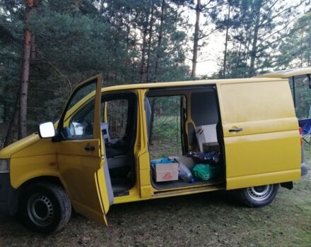 Жовтий Фольксваген Transporter, об'ємом двигуна 1.9 л та пробігом 220 тис. км за 6700 $, фото 8 на Automoto.ua