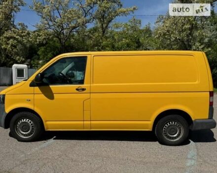 Желтый Фольксваген Transporter, объемом двигателя 1.98 л и пробегом 318 тыс. км за 8999 $, фото 8 на Automoto.ua