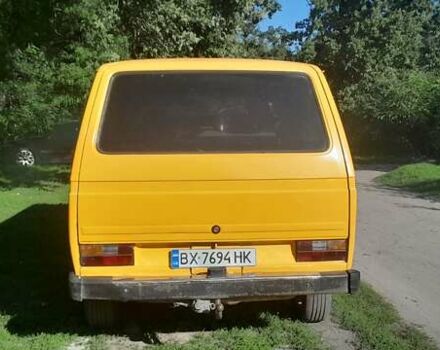 Жовтий Фольксваген Transporter, об'ємом двигуна 1.9 л та пробігом 100 тис. км за 2900 $, фото 5 на Automoto.ua