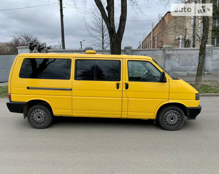 Жовтий Фольксваген Transporter, об'ємом двигуна 2.4 л та пробігом 430 тис. км за 4500 $, фото 7 на Automoto.ua
