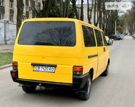 Жовтий Фольксваген Transporter, об'ємом двигуна 2.4 л та пробігом 430 тис. км за 4500 $, фото 5 на Automoto.ua