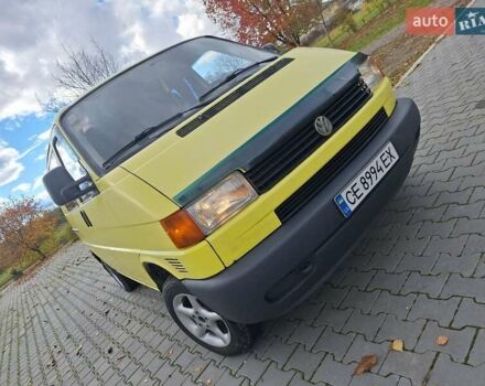 Жовтий Фольксваген Transporter, об'ємом двигуна 1.9 л та пробігом 297 тис. км за 4300 $, фото 17 на Automoto.ua