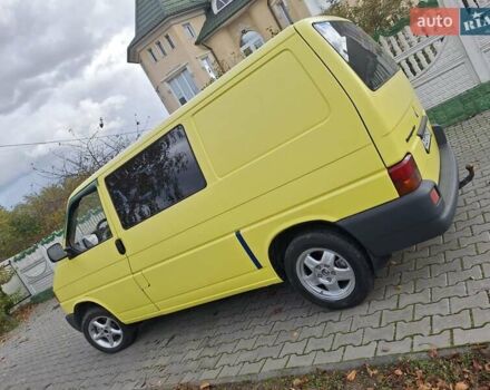 Жовтий Фольксваген Transporter, об'ємом двигуна 1.9 л та пробігом 297 тис. км за 4300 $, фото 3 на Automoto.ua