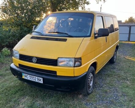 Жовтий Фольксваген Transporter, об'ємом двигуна 1.9 л та пробігом 397 тис. км за 3500 $, фото 1 на Automoto.ua
