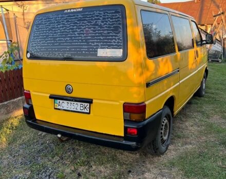 Жовтий Фольксваген Transporter, об'ємом двигуна 1.9 л та пробігом 397 тис. км за 3500 $, фото 3 на Automoto.ua