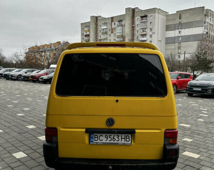 Желтый Фольксваген Transporter, объемом двигателя 1.9 л и пробегом 286 тыс. км за 4000 $, фото 10 на Automoto.ua