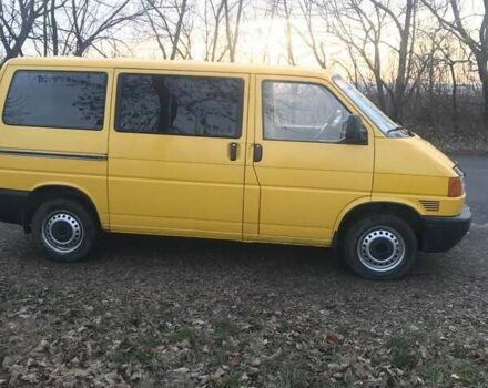 Желтый Фольксваген Transporter, объемом двигателя 1.9 л и пробегом 347 тыс. км за 5500 $, фото 2 на Automoto.ua