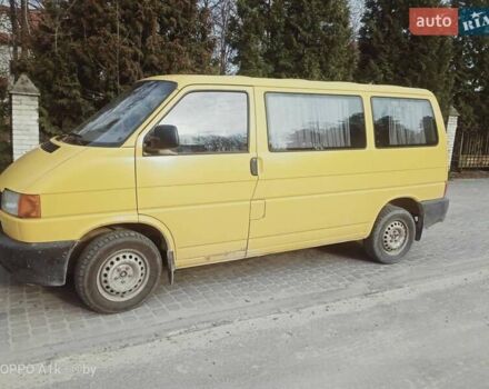 Жовтий Фольксваген Transporter, об'ємом двигуна 1.9 л та пробігом 250 тис. км за 4800 $, фото 9 на Automoto.ua