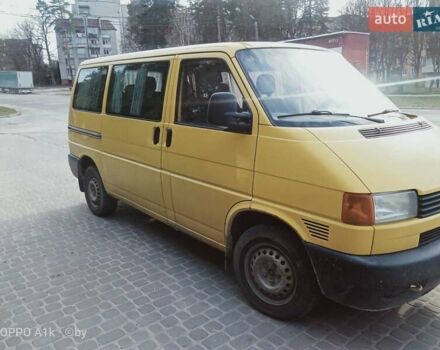 Жовтий Фольксваген Transporter, об'ємом двигуна 1.9 л та пробігом 250 тис. км за 4800 $, фото 3 на Automoto.ua