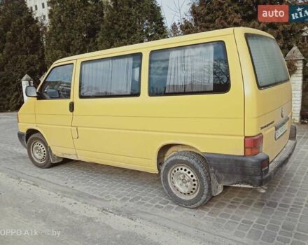 Жовтий Фольксваген Transporter, об'ємом двигуна 1.9 л та пробігом 250 тис. км за 4800 $, фото 7 на Automoto.ua