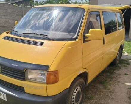 Жовтий Фольксваген Transporter, об'ємом двигуна 1.9 л та пробігом 284 тис. км за 5800 $, фото 3 на Automoto.ua