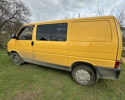 Жовтий Фольксваген Transporter, об'ємом двигуна 1.9 л та пробігом 269 тис. км за 5800 $, фото 4 на Automoto.ua