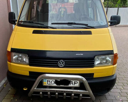 Желтый Фольксваген Transporter, объемом двигателя 1.9 л и пробегом 181 тыс. км за 6400 $, фото 1 на Automoto.ua