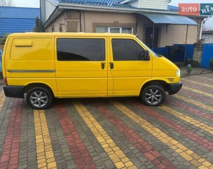 Жовтий Фольксваген Transporter, об'ємом двигуна 2.46 л та пробігом 321 тис. км за 5950 $, фото 4 на Automoto.ua
