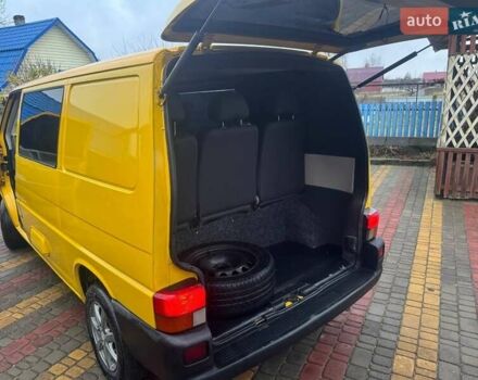 Жовтий Фольксваген Transporter, об'ємом двигуна 2.46 л та пробігом 321 тис. км за 5950 $, фото 11 на Automoto.ua