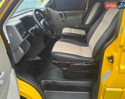 Жовтий Фольксваген Transporter, об'ємом двигуна 2.46 л та пробігом 321 тис. км за 5950 $, фото 21 на Automoto.ua
