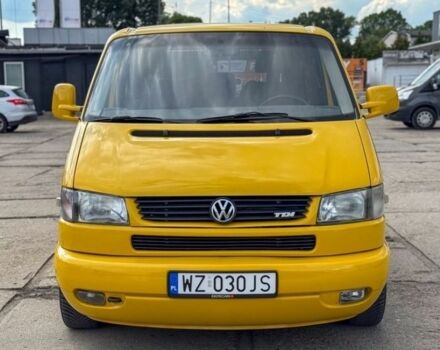 Желтый Фольксваген Transporter, объемом двигателя 2.5 л и пробегом 235 тыс. км за 2850 $, фото 2 на Automoto.ua