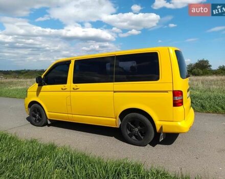 Желтый Фольксваген Transporter, объемом двигателя 1.9 л и пробегом 316 тыс. км за 10000 $, фото 9 на Automoto.ua