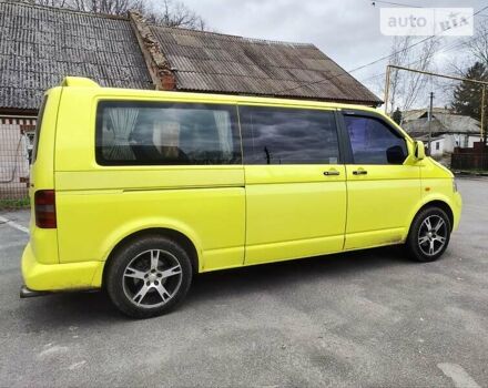 Жовтий Фольксваген Transporter, об'ємом двигуна 2.5 л та пробігом 370 тис. км за 8300 $, фото 2 на Automoto.ua