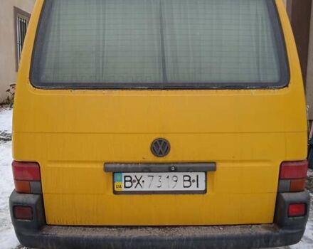 Жовтий Фольксваген Transporter, об'ємом двигуна 1.9 л та пробігом 465 тис. км за 5300 $, фото 1 на Automoto.ua