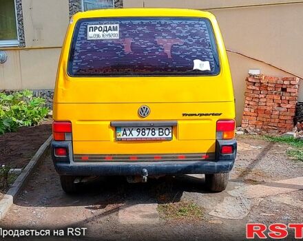 Фольксваген Transporter 1998 у Харкові на Automoto.ua Жовтий Фольксваген Transporter, об'ємом двигуна 1.9 л та пробігом 286 тис. км за 4000 $, фото 2 на Automoto.ua