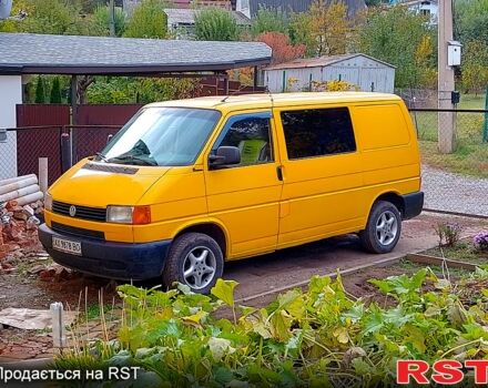 Фольксваген Transporter 1998 у Харкові на Automoto.ua Жовтий Фольксваген Transporter, об'ємом двигуна 1.9 л та пробігом 286 тис. км за 4000 $, фото 1 на Automoto.ua