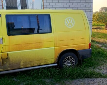 Желтый Фольксваген Transporter, объемом двигателя 2.5 л и пробегом 57 тыс. км за 4300 $, фото 6 на Automoto.ua