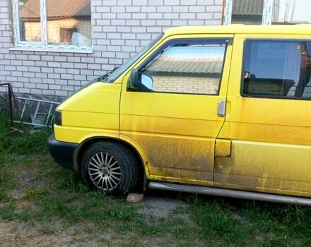 Желтый Фольксваген Transporter, объемом двигателя 2.5 л и пробегом 57 тыс. км за 4300 $, фото 7 на Automoto.ua