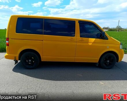 Желтый Фольксваген Transporter, объемом двигателя 1.9 л и пробегом 316 тыс. км за 10000 $, фото 6 на Automoto.ua