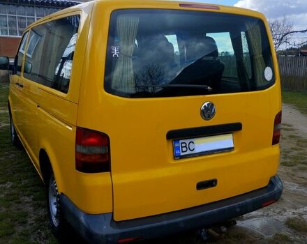 Желтый Фольксваген Transporter, объемом двигателя 1.9 л и пробегом 210 тыс. км за 6850 $, фото 6 на Automoto.ua