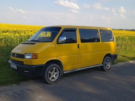 Жовтий Фольксваген Transporter, об'ємом двигуна 1.9 л та пробігом 320 тис. км за 4600 $, фото 1 на Automoto.ua
