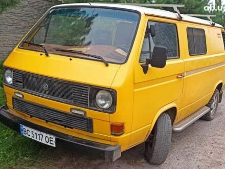 Фольксваген Transporter 1987 у Червонограде на Automoto.ua Жовтий Фольксваген Transporter, об'ємом двигуна 1.6 л та пробігом 200 тис. км за 1800 $, фото 1 на Automoto.ua